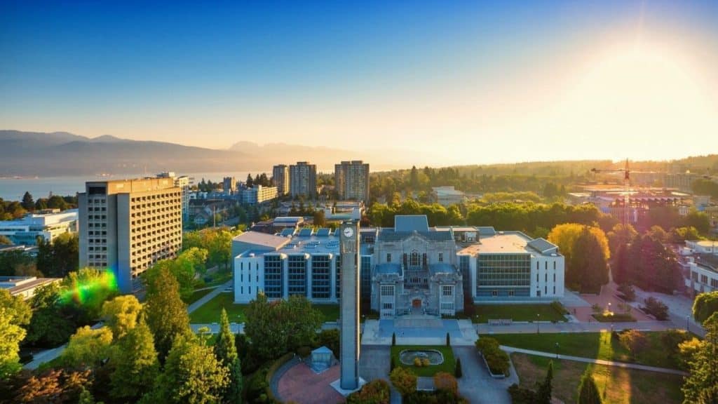 دانشگاه های کانادا - دانشگاه بریتیش کلمبیا